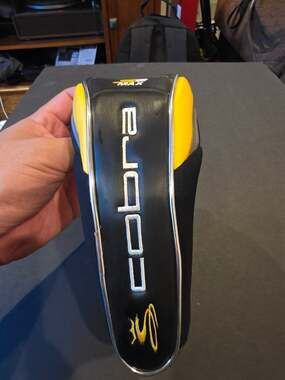 Cobra S2 Max 5 Hybrid Headcover Yellow Black Golf Club Cover